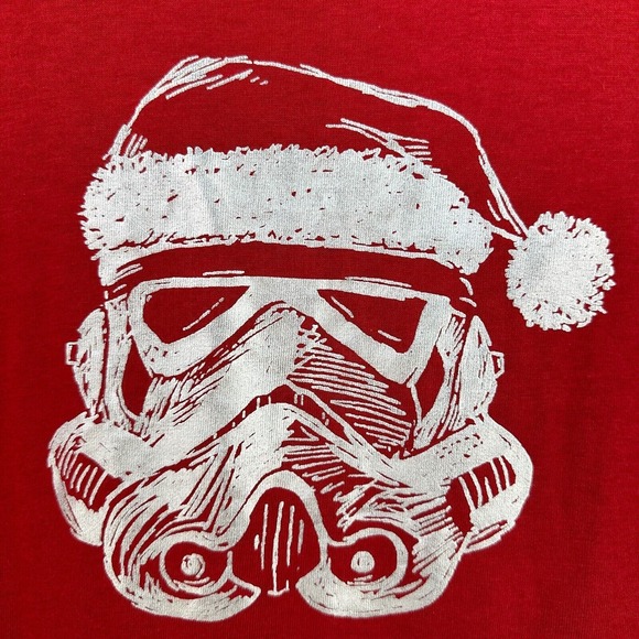 Star Wars Slumber Munki Munki Top Womens Medium Red Half Sleeve PJ Shirt - Picture 3 of 6